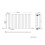 NRG (Horizontal 600x1003mm - Single) NRG Oval Column Designer Radiator Bathroom Central Heating Anthracite 7