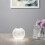 Visconte Tutti Table Lamp Cut Glass Globe Base Chargeable LED - Chrome 5