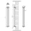 NRG (1500 x 200mm-2 Column) NRG Traditional Anthracite Cast Iron Style Radiator 5