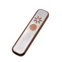 (Brown) Metal Tobacco Pipe Dry Burning Smoking Kit Portable Cigarettes Drier