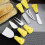 Cheese Knife Set 6pcs Stainless Steel Cheese Cutter With Plastic Handle 2