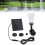 Pond Fountain Solar Panel Powered Water Feature Plants Pump Pool 2