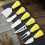 Cheese Knife Set 6pcs Stainless Steel Cheese Cutter With Plastic Handle 3