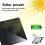 Pond Fountain Solar Panel Powered Water Feature Plants Pump Pool 5