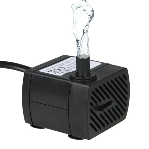 (1800 LPH) Submersible Water Pump Filter Ultra Quiet Fountain