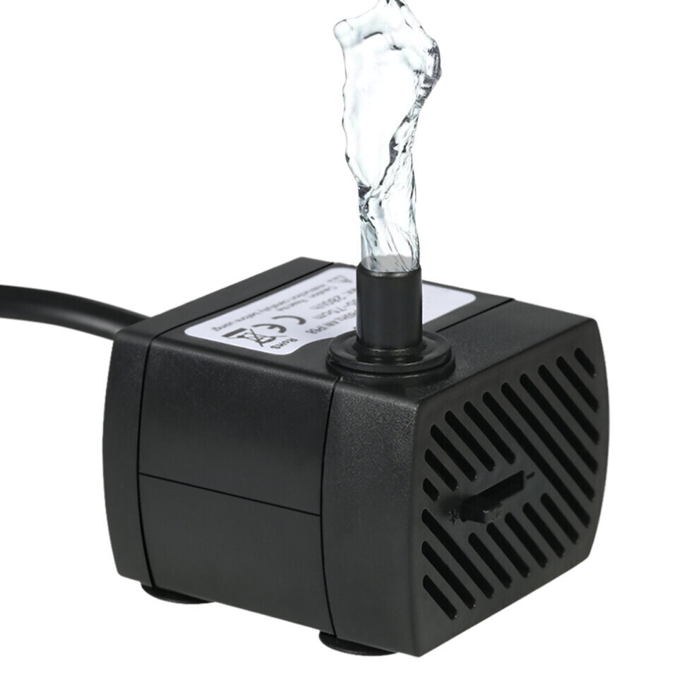 (1800 LPH) Submersible Water Pump Filter Ultra Quiet Fountain
