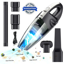 Powerful Car Vacuum Cleaner Wet/Dry Cordless Strong Suction Handheld