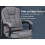 ELFORDSON (Fabric Grey) ELFORDSON Massage Office Executive Chair 6