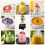 (2 Jugs) 3200W 2L Commercial Blender Adjustable Food Processor Mixer Smoothie Ice Crusher 5