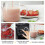 (2 Jugs) 3200W 2L Commercial Blender Adjustable Food Processor Mixer Smoothie Ice Crusher 6