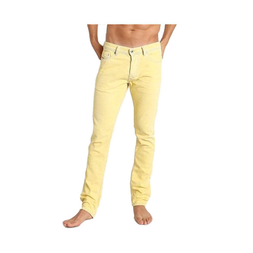 Diesel (W30 L32) Tepphar 0850Y Mens Jeans Slim Carrot Fit Orange