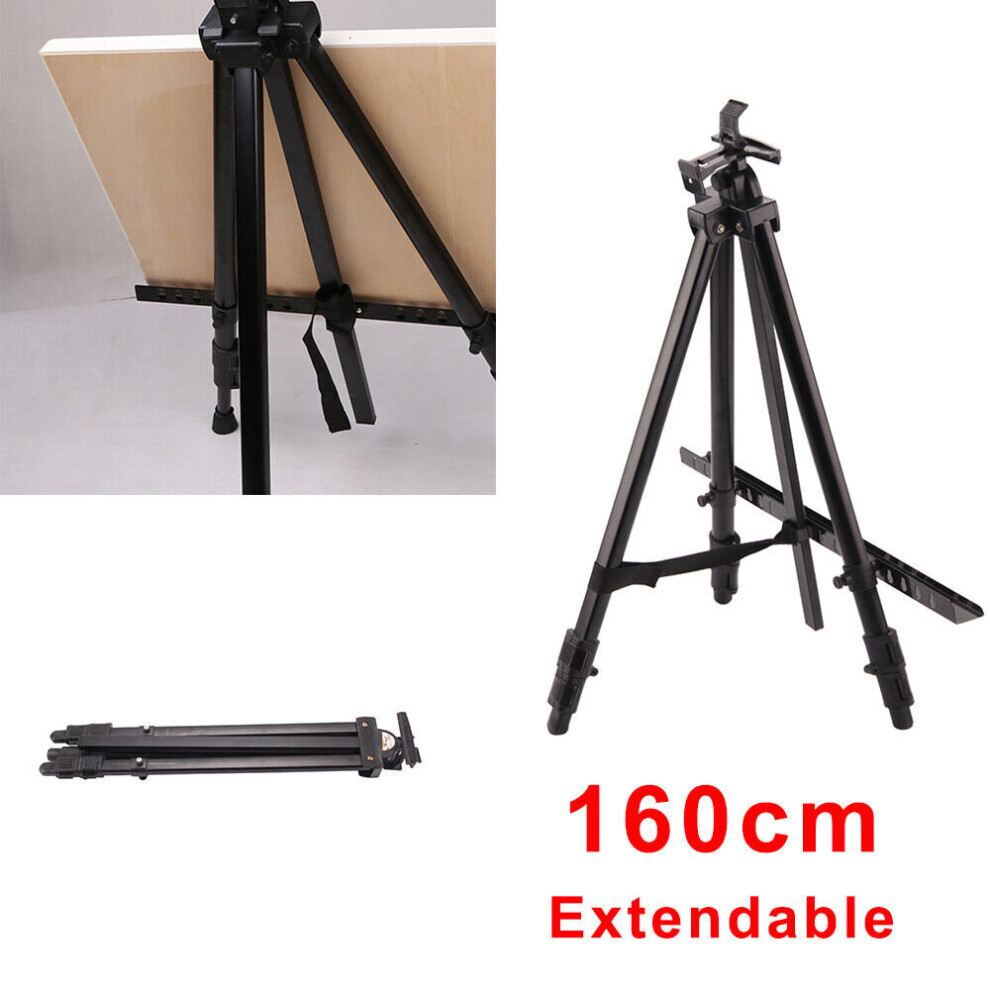 Studio Artists Easel Adjustable Metal Portable Stand Tripod