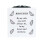 Graveside Memorial Rose Bowl Plastic White Feather Ornament-Brother 1