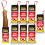 SOL (PACK OF 8) Sticky Fly Papers Insect Catchers 1