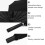 Umbrella Unisex Super Strong Windproof 24 Ribs Stormproof Folding 7