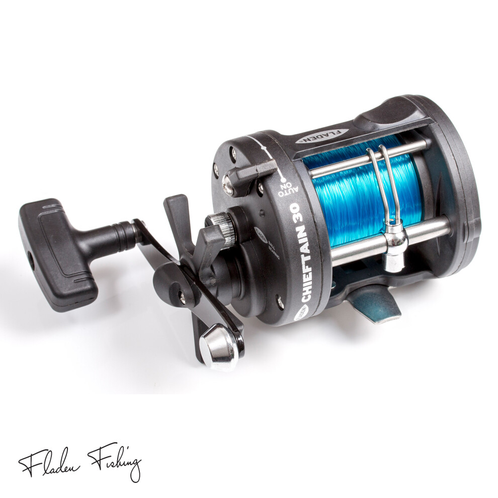 CHIEFTAIN 30 1 BB Sea Multiplier Reel with Line Out Alarm & Level Wind