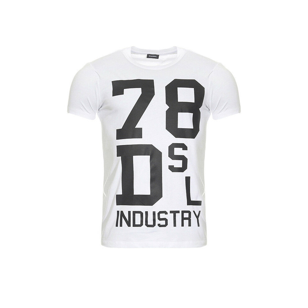 Diesel (, Xl) T Diego Nd Mens T Shirt Short Sleeve White
