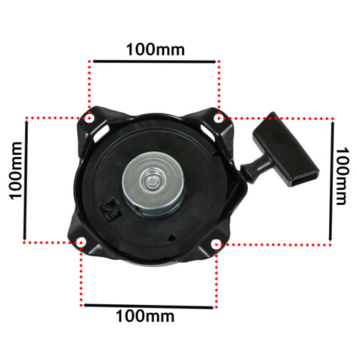 SPARES2GO Recoil Starter for Tecumseh BVS153 LAV40 LAV35 TVS600Pull Cord Engine 1