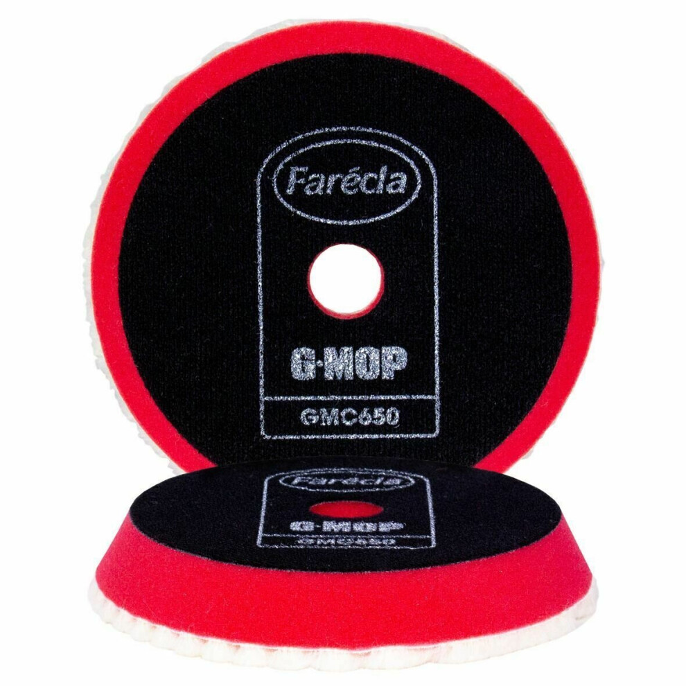 Farecla 6" G Mop Super High Cut Compounding Durable Pad 150Mm Gmc650 Red