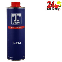 T3412 Clear Cavity Wax 1ltr Can Excellent Water Repellent - Corrosion Protection
