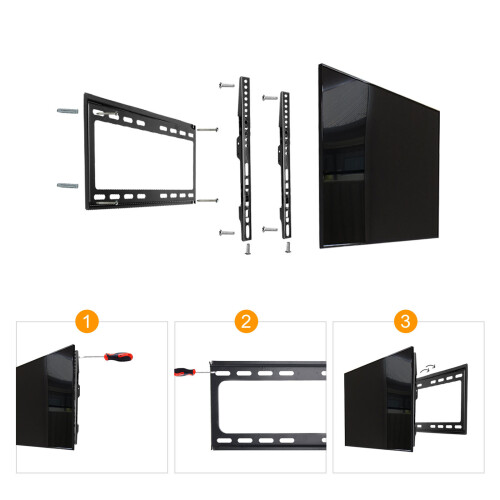 TV Wall Bracket Mount Tilt For TV 26 30 32 37 40 42 44 47 55 inch on OnBuy