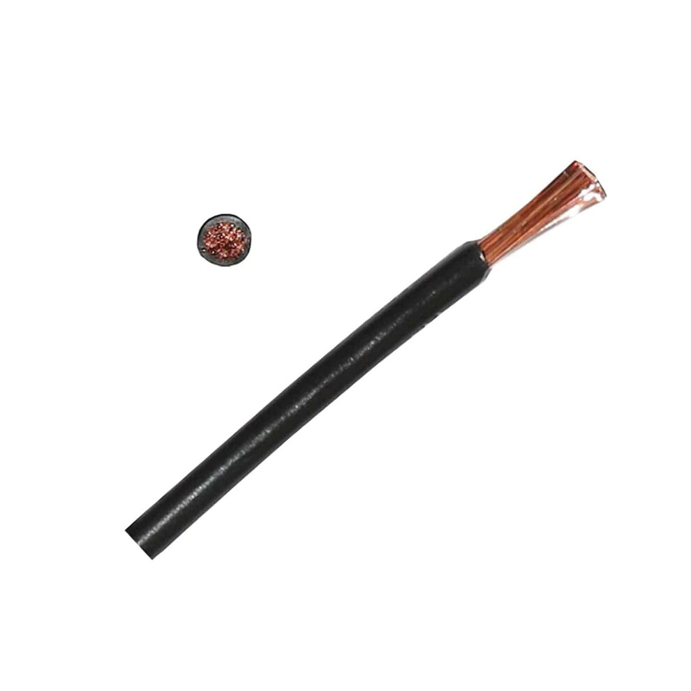 (100M) AMC 4mm² Thinwall Cable Single Core BLACK