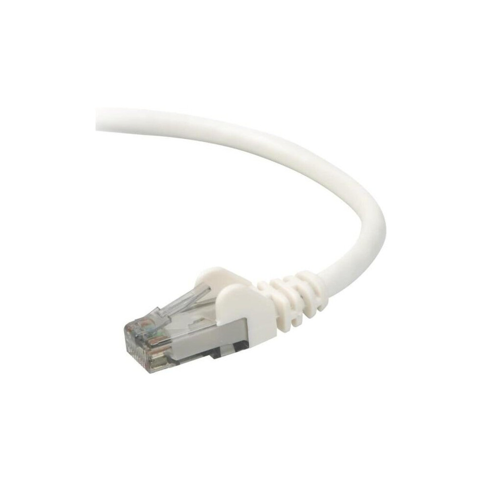 Belkin 15m Cat6 Snagless UTP Patch Cable RJ45 to RJ45 White A3L980B15MWHTS