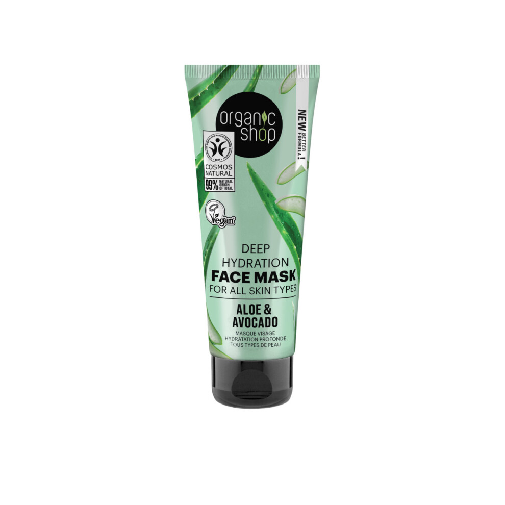 Organic Shop Hydration Face Mask A&A 75Ml (Pack Of 6)