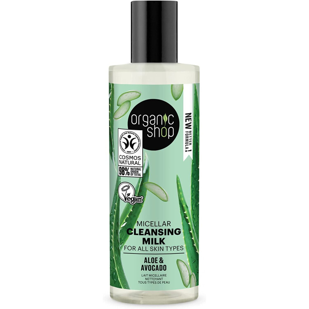 Organic Shop Micellar Cleansing Milk A&A 150Ml (Pack Of 6)