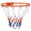 VidaXL (orange, Ã? 39 cm) vidaXL Basketball Ring Steel Basketball Net Hoop Rim Black/Orange Ø 39/45 cm 1