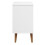 VidaXL (white) vidaXL Bedside Cabinet Bedroom Side Table Nightstand Bed Table Solid Wood Pine 6