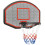 VidaXL (black, 71 x 45 x 2 cm) vidaXL Basketball Backboard Polyethene Hoop Board Black/White Multi Sizes 1