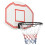 VidaXL (white, 90 x 60 x 2 cm) vidaXL Basketball Backboard Polyethene Hoop Board Black/White Multi Sizes 1