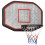 VidaXL (black, 109 x 71 x 3 cm) vidaXL Basketball Backboard Polyethene Hoop Board Black/White Multi Sizes 1