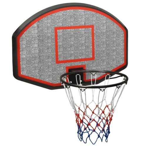 VidaXL (black, 90 x 60 x 2 cm) vidaXL Basketball Backboard Polyethene Hoop Board Black/White Multi Sizes