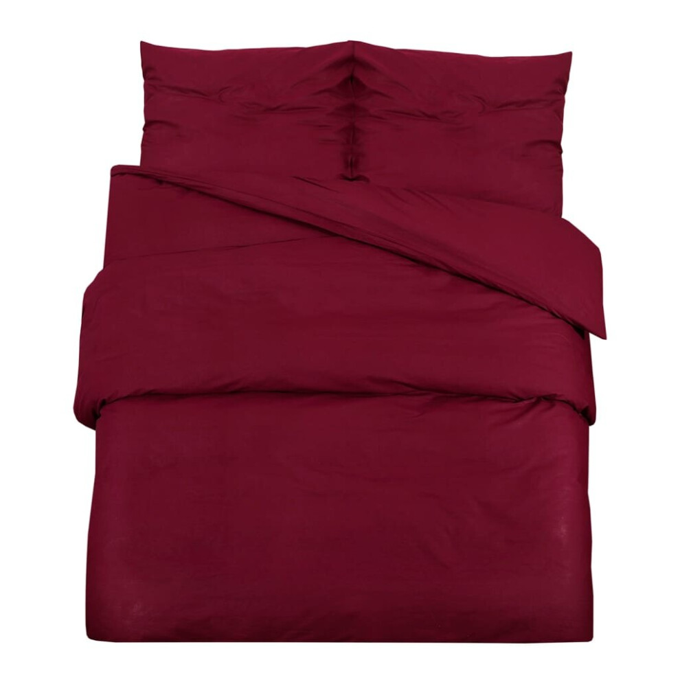 (200 x 200 cm + 50 x 75 cm/ 1 pcs) vidaXL 1/2x Duvet Cover Set Light-weight Microfiber Multi Colours Multi Sizes