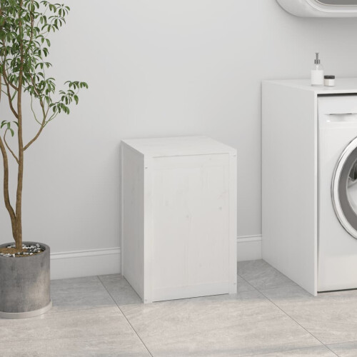 VidaXL (white) vidaXL Solid Wood Pine Laundry Box Bin Multi Colours 44x44x66 cm/88.5x44x66 cm 2