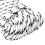 VidaXL (3 mm/ 50 m) vidaXL Braided Boat Rope Polyester Sturdy Yacht Cable Black/White Multi Sizes 3