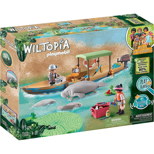 PLAYMOBIL Playmobil Wiltopia Paseo en Barco a Los Manates