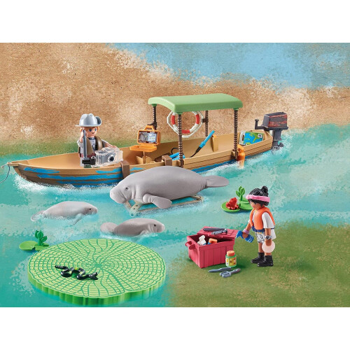 PLAYMOBIL Playmobil Wiltopia Paseo en Barco a Los Manates 1