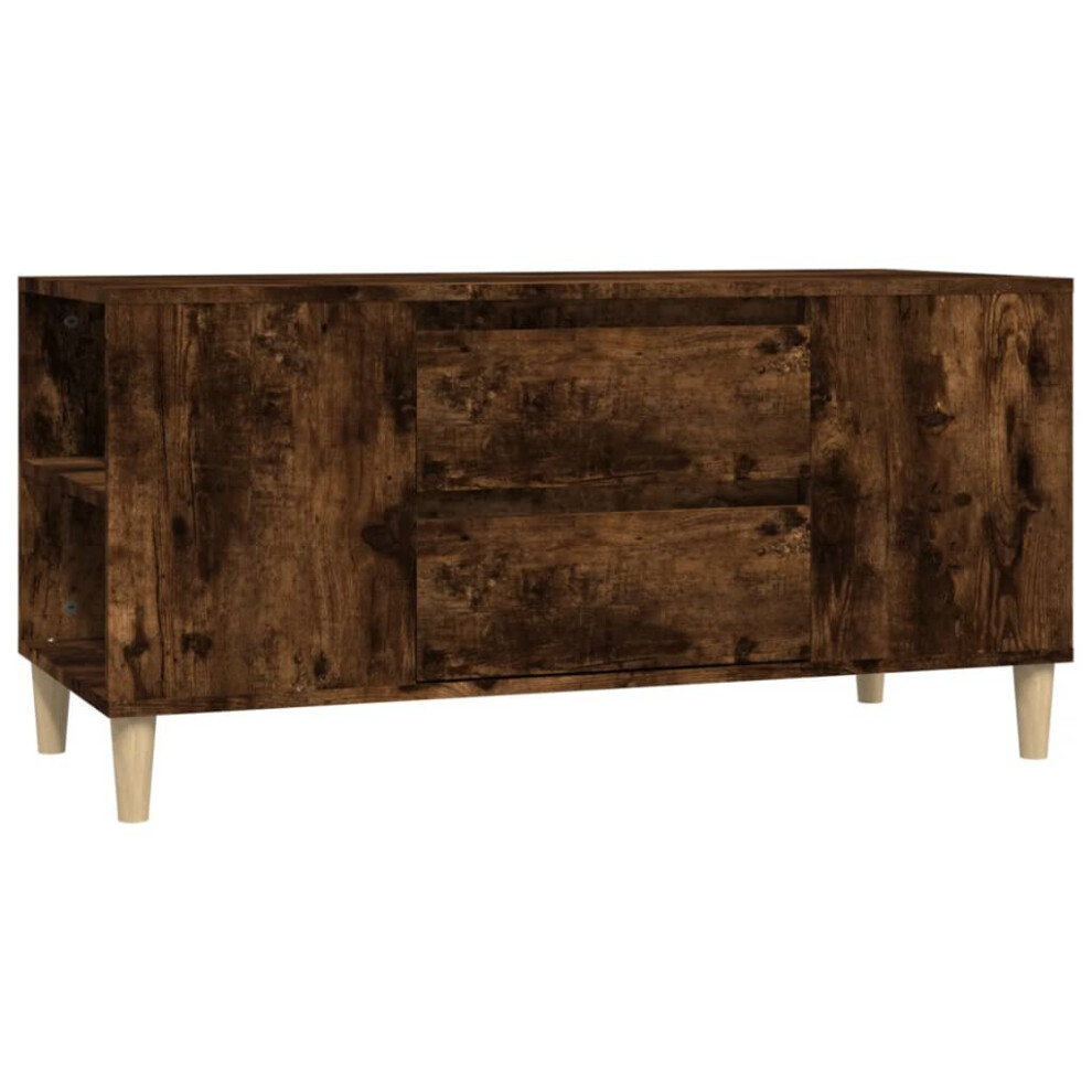 Vidaxl (Smoked Oak) Tv Cabinet Engineered Wood Stereo Hifi Console Tv Stand Multi Colours