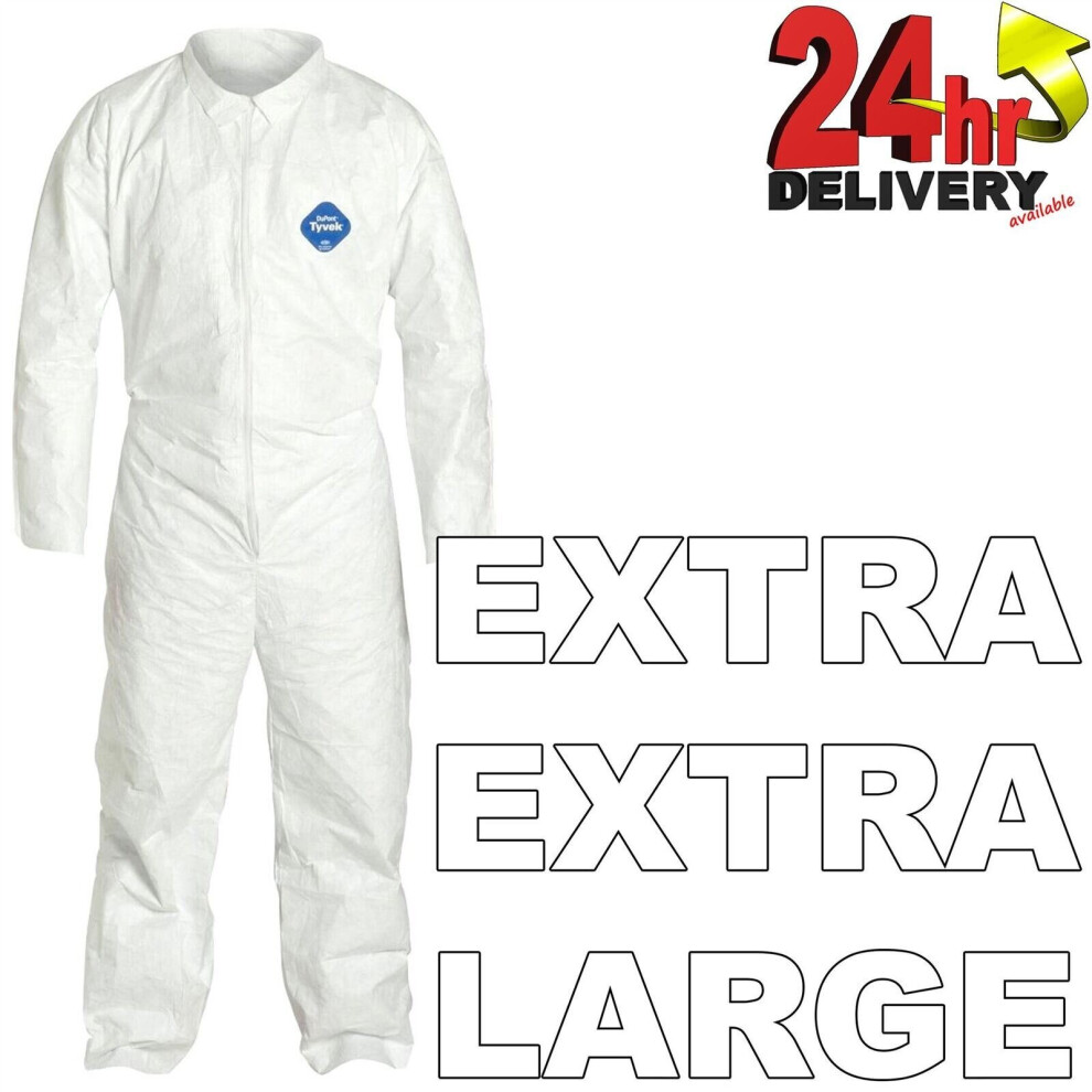 1 X Dupont Tyvek Classic Painters Disposable Overall-Size Xxl Sprayers Coverall 3870657859378