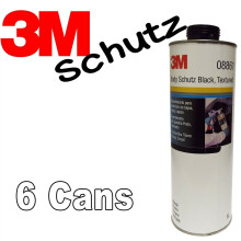 3M Car Body Schutz - Black Underseal 08861 x 6 - OFFER!