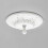 Litecraft Suilven Paintable Flush Large Plaster Ceiling Rose - White 3