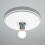 Litecraft Carn Paintable Flush Medium Plaster Ceiling Rose - White 2