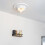 Litecraft Suilven Paintable Flush Large Plaster Ceiling Rose - White 5