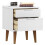 VidaXL (white) vidaXL Solid Wood Pine Bedside Cabinet MOLDE Bedroom Side Table Multi Colours 3