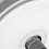 Litecraft Carn Paintable Flush Medium Plaster Ceiling Rose - White 5
