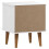 VidaXL (white) vidaXL Solid Wood Pine Bedside Cabinet MOLDE Bedroom Side Table Multi Colours 6