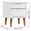 VidaXL (white) vidaXL Solid Wood Pine Bedside Cabinet MOLDE Bedroom Side Table Multi Colours 7